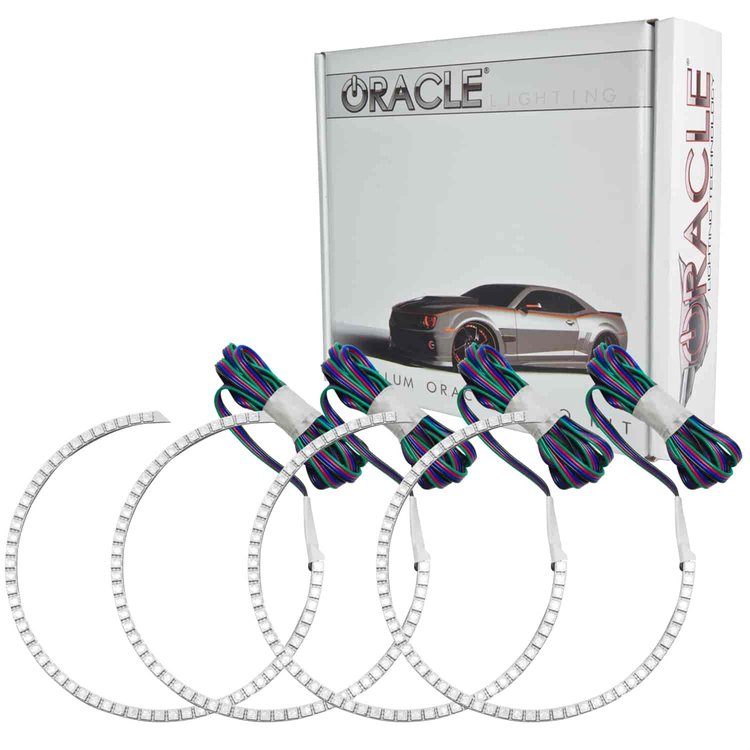 Dodge Challenger 2008 2013 LED ColorSHIFT Halo Kit NonProjectorHLWIFI