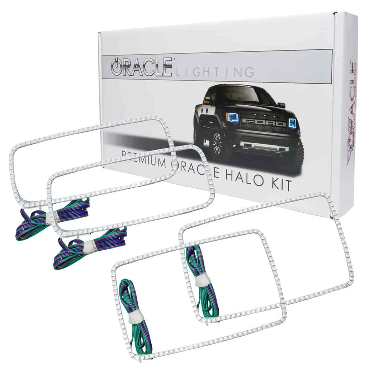 Ford F250 2008 2010 LED ColorSHIFT Halo Kit WIFI