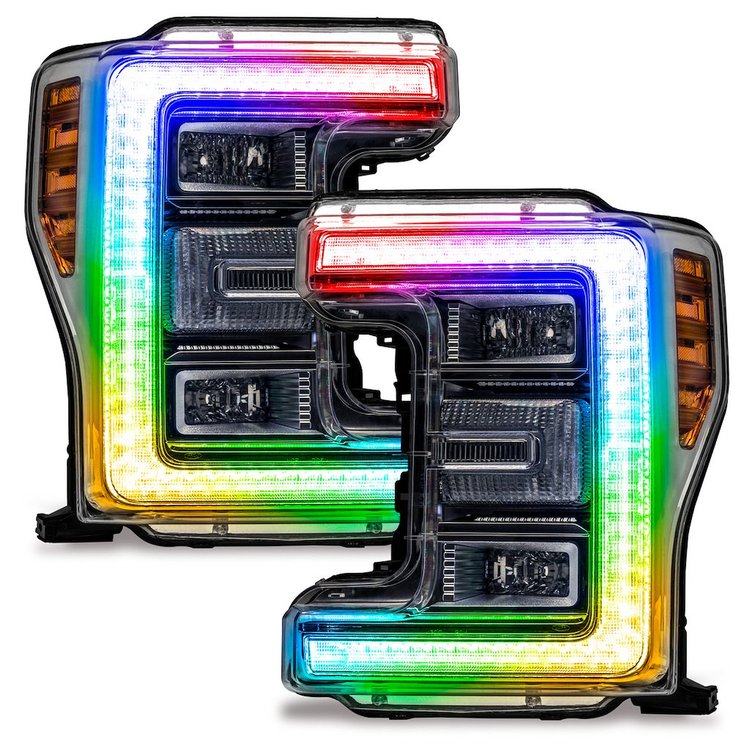 Dynamic Colorshift DRL (Daytime Running Light) Kit 2017-2019 Ford F-250, F-350 Super Duty