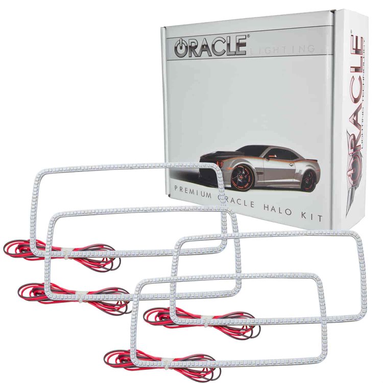 GMC Sierra 2007-2013 ORACLE LED Halo Kit New Square Ring Design