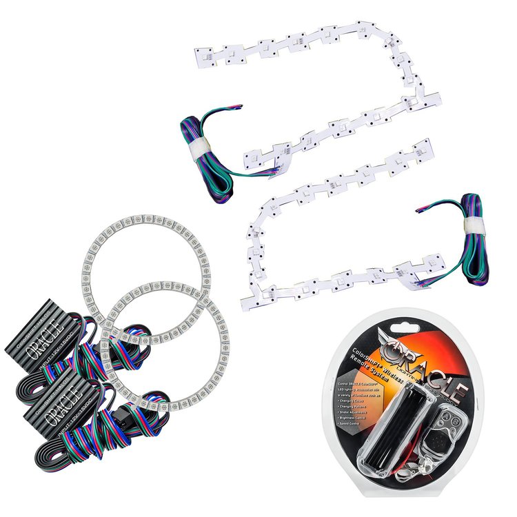 Chrysler 300C 2011 2013 LED ColorSHIFT Halo Kit