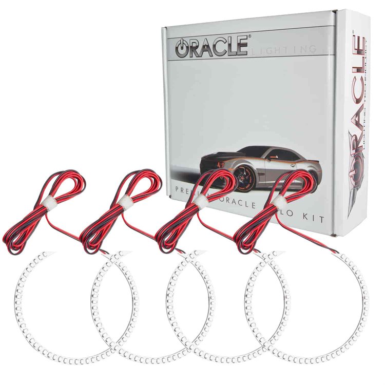 GMC Sierra 2008-2013 ORACLE LED Halo Kit Round Ring Design