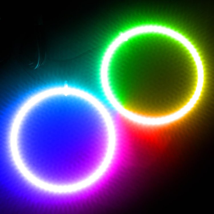 Kia Optima 2011 2015 LED ColorSHIFT Halo Kit No Controller