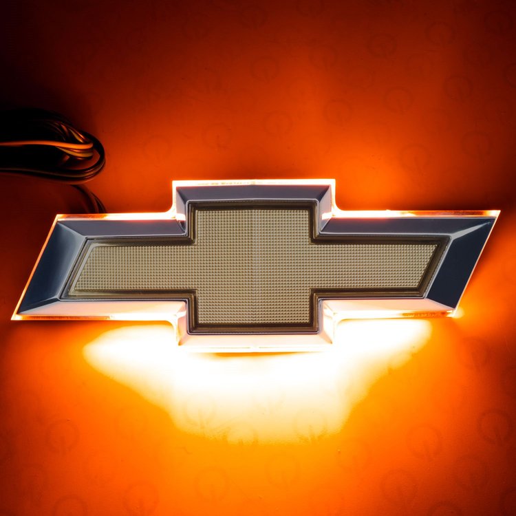 Illuminated Bowtie - Dual Intensity - Amber