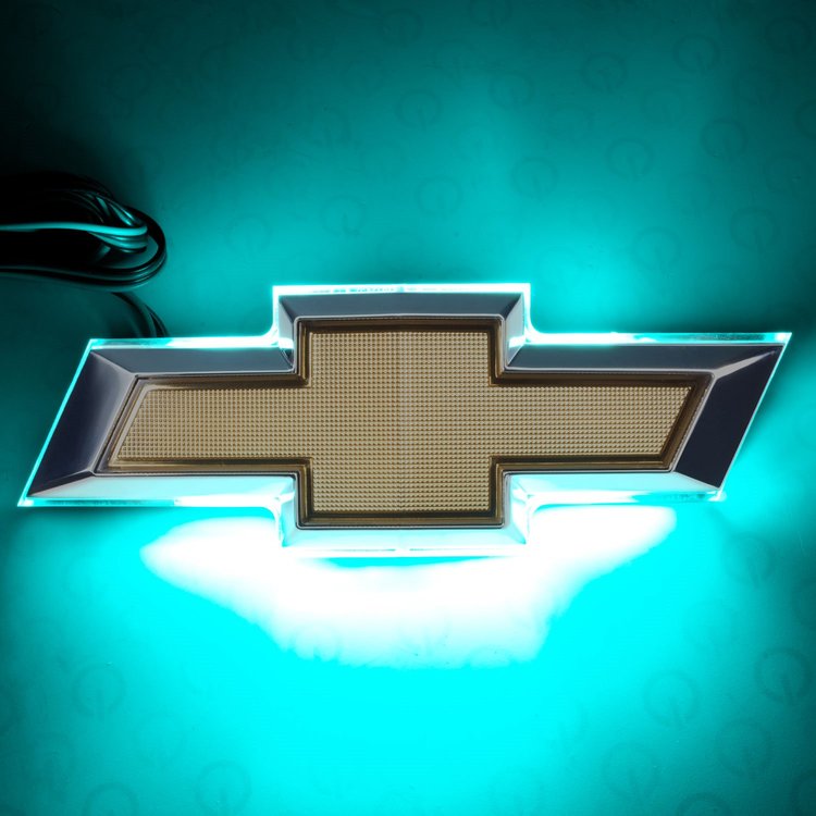 Illuminated Bowtie - Dual Intensity - Aqua
