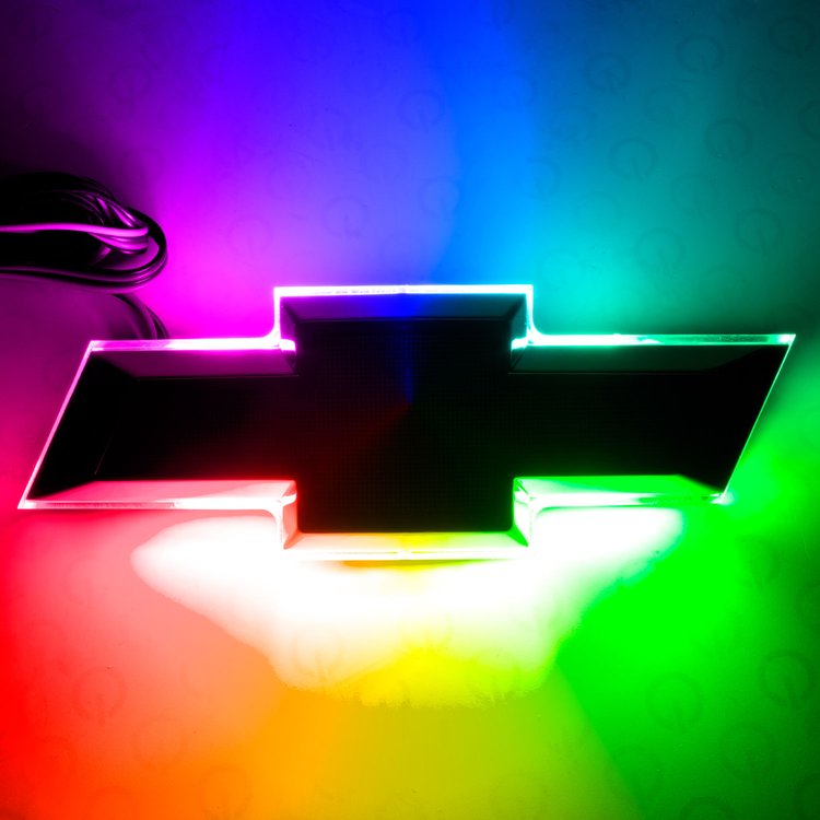 Illuminated Bowtie - Flat Black Center - RGB