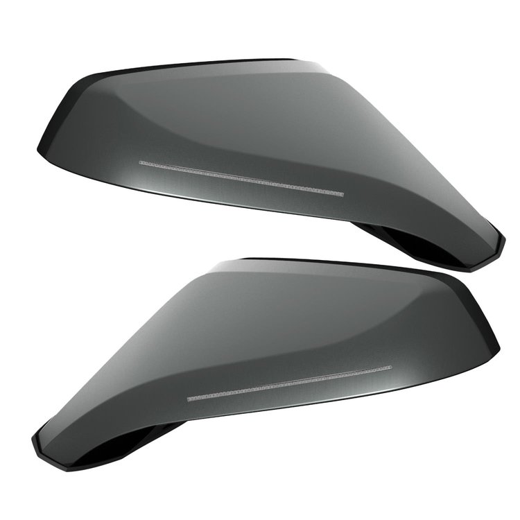 Chevy Camaro ORACLE Concept Side Mirrors - Ashen Gray GLJ