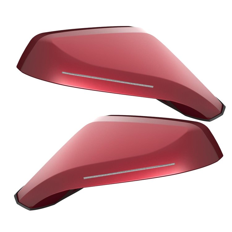 Chevy Camaro ORACLE Concept Side Mirrors - Red Jewel Tint GAQ