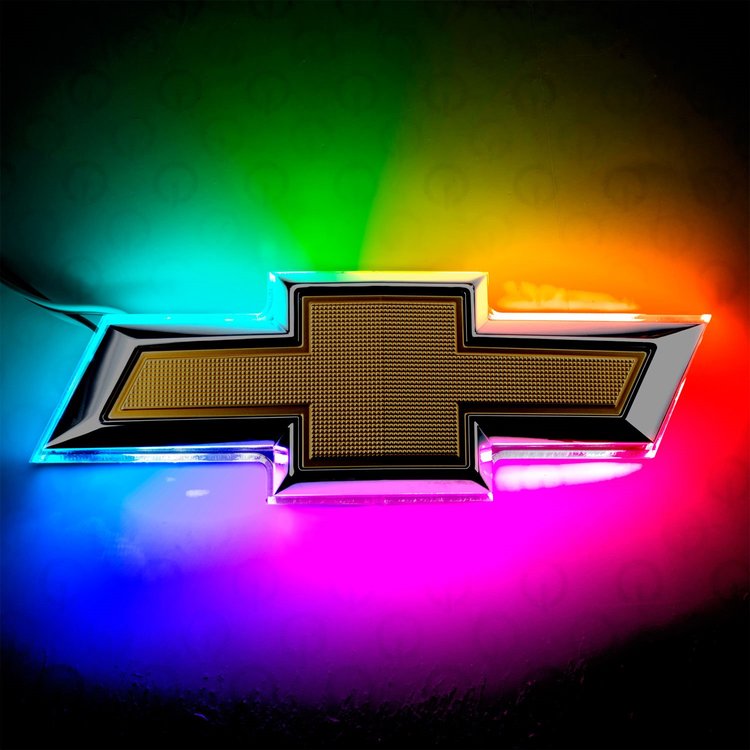 2014 Chevy Camaro Illuminated Bowtie - ColorSHIFT