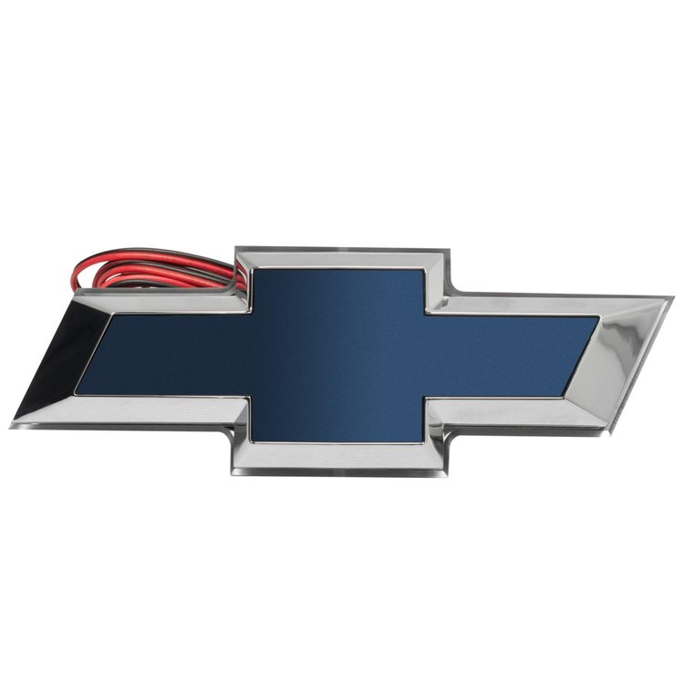 Illuminated Bowtie - Imperial Blue Metallic GAP - Dual Intensity - Amber