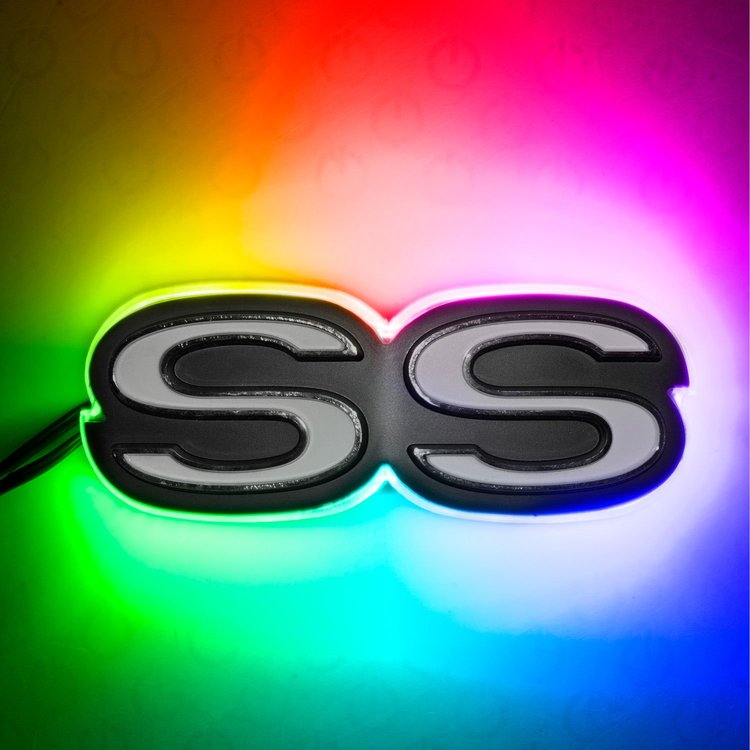 Chevy Camaro SS Illuminated Emblem - ColorSHIFT