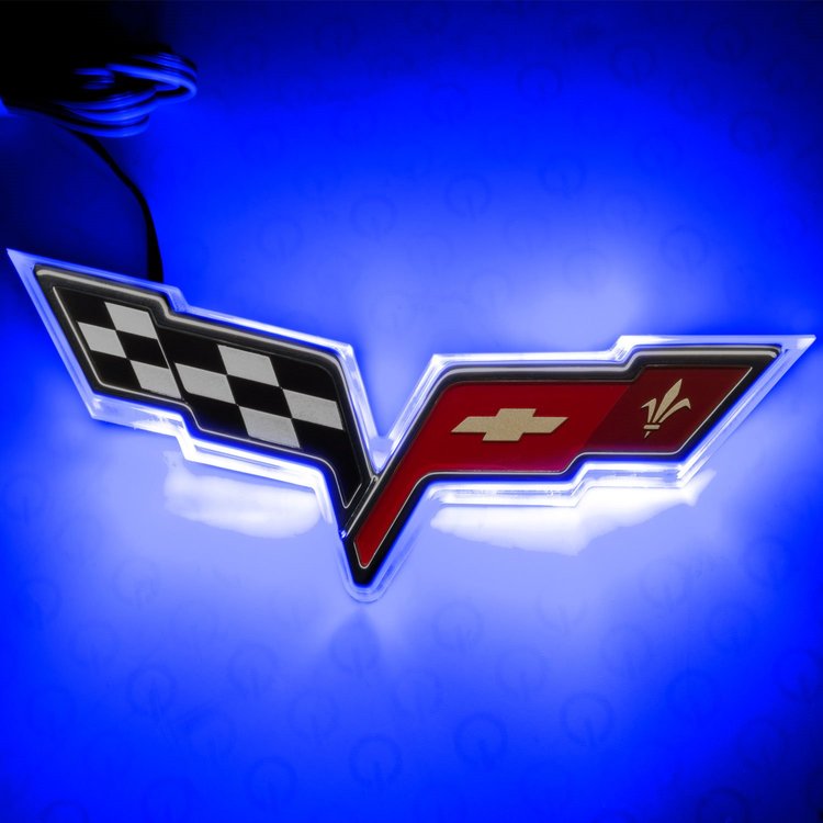 Chevy Corvette C6 Illuminnated Emblem - Dual Intensity