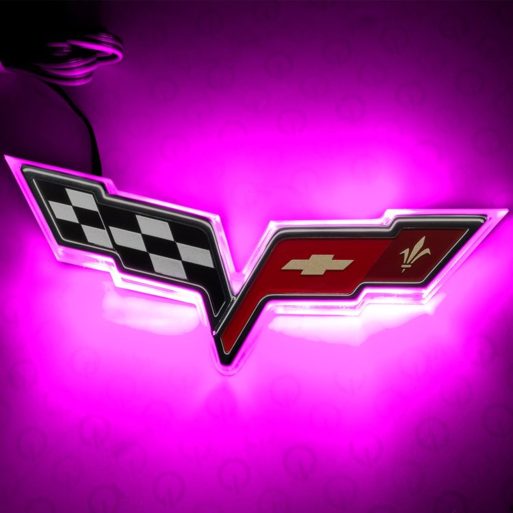 Chevy Corvette C6 Illuminnated Emblem - Dual Intensity