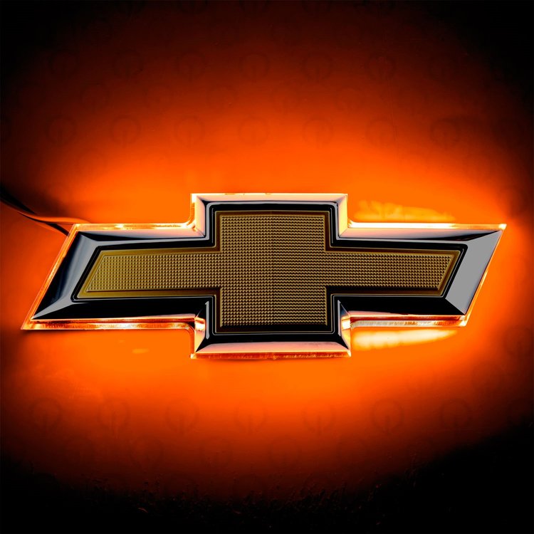 2014 Chevy Camaro Illuminated Bowtie - Dual Intensity - Amber