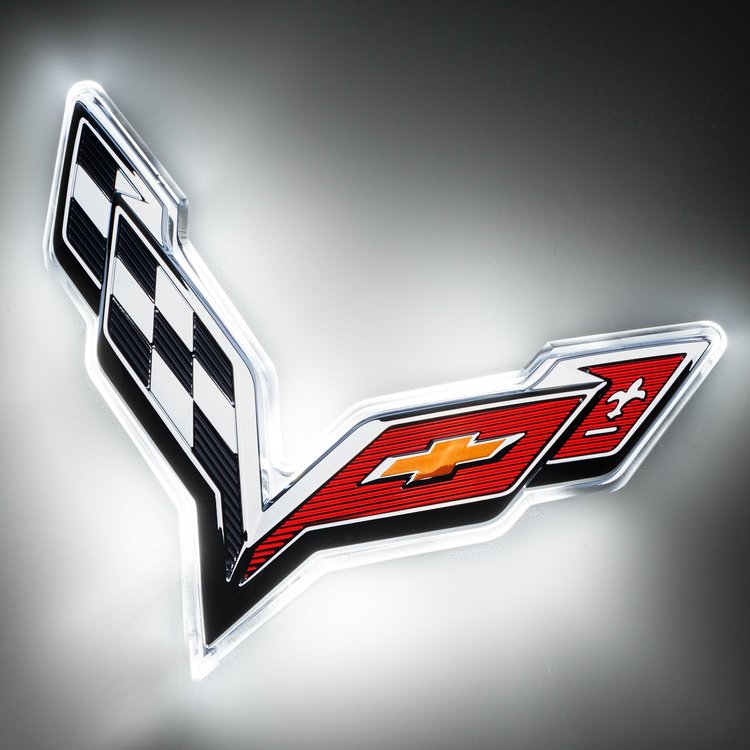 Corvette C7 Rear Illuminated Emblem