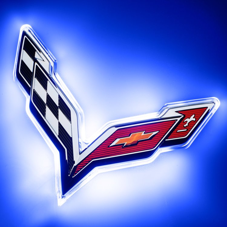 Corvette C7 Rear Illuminated Emblem