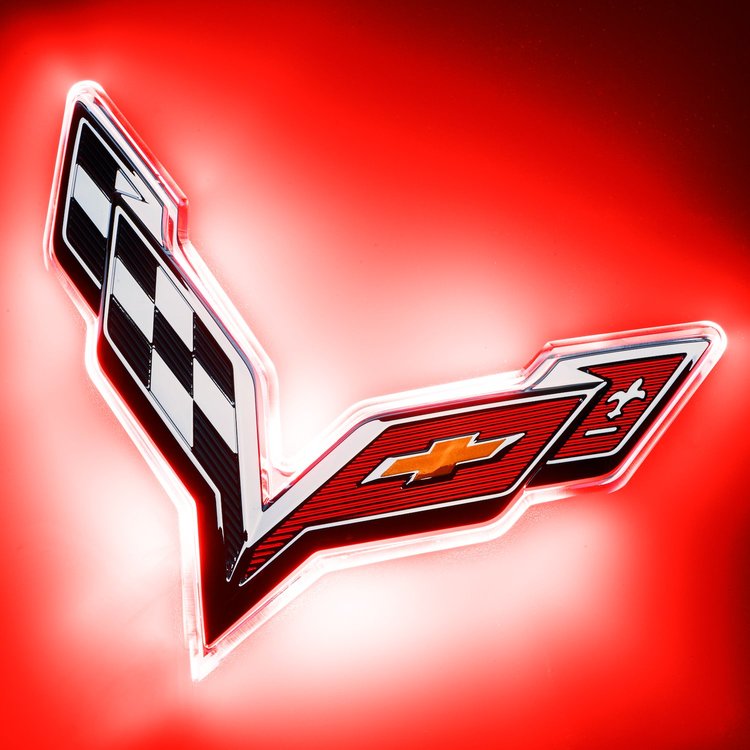 Corvette C7 Rear Illuminated Emblem