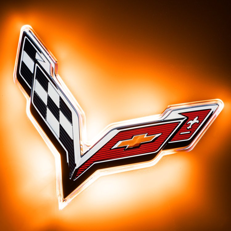Corvette C7 Rear Illuminated Emblem