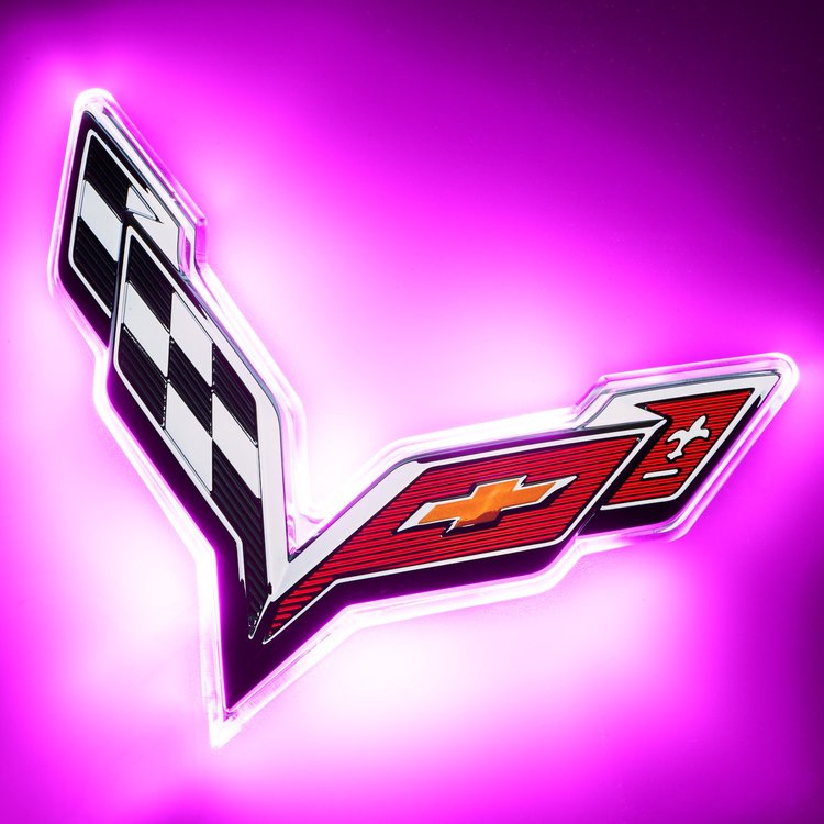 Corvette C7 Rear Illuminated Emblem