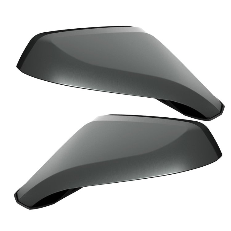 Chevy Camaro Concept Side Mirrors Ashen Gray GLJ Ghosted