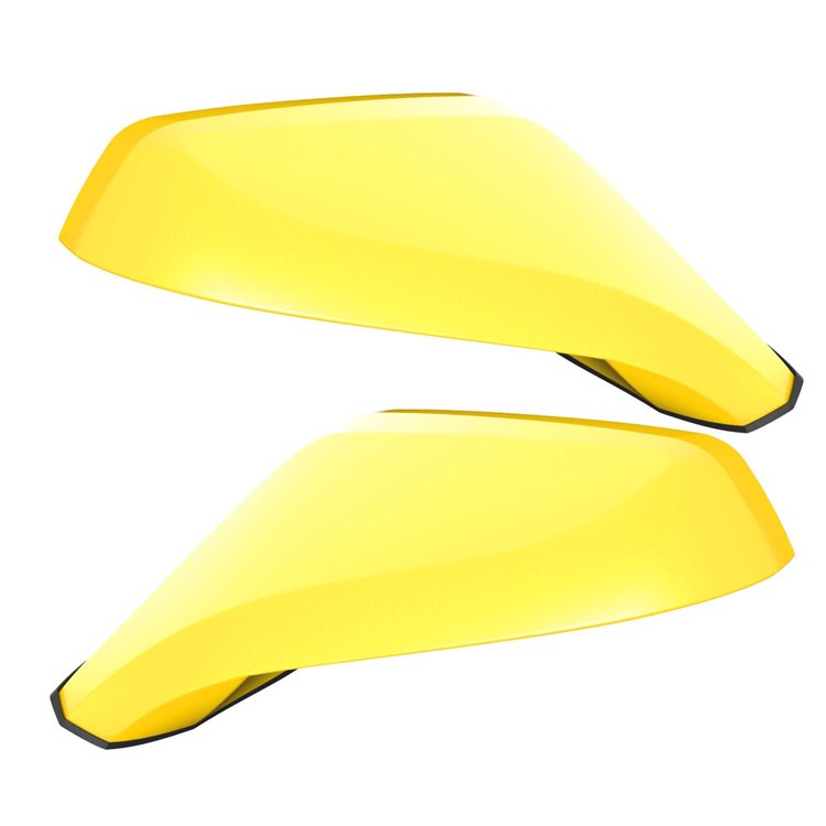 Chevy Camaro Concept Side Mirrors Lemon Peel Yellow G7D Ghosted