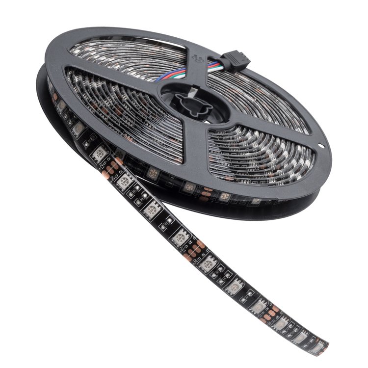 Black Exterior LED Strip 12"