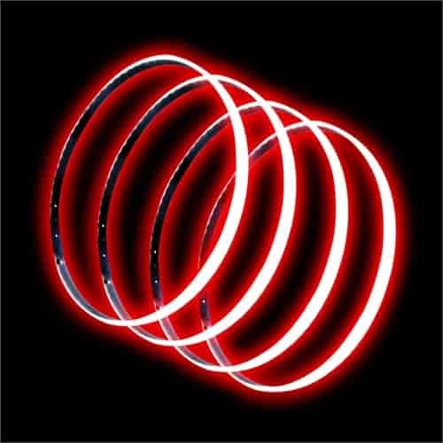 Double LED Illuminated Wheel Rings
