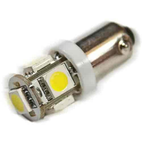 BA9S LED 3-Chip Bayonet Bulbs 5 LEDs