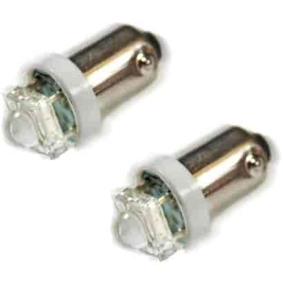 BA9S LED 1-Chip Bayonet Bulbs Single LED