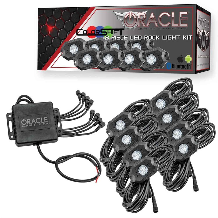 Off-Road ColorSHIFT LED Underbody Rock Light Kit [8-Pack]