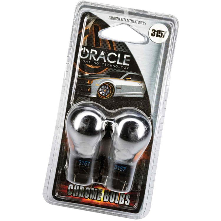 3157 Chrome Bulbs Amber Light