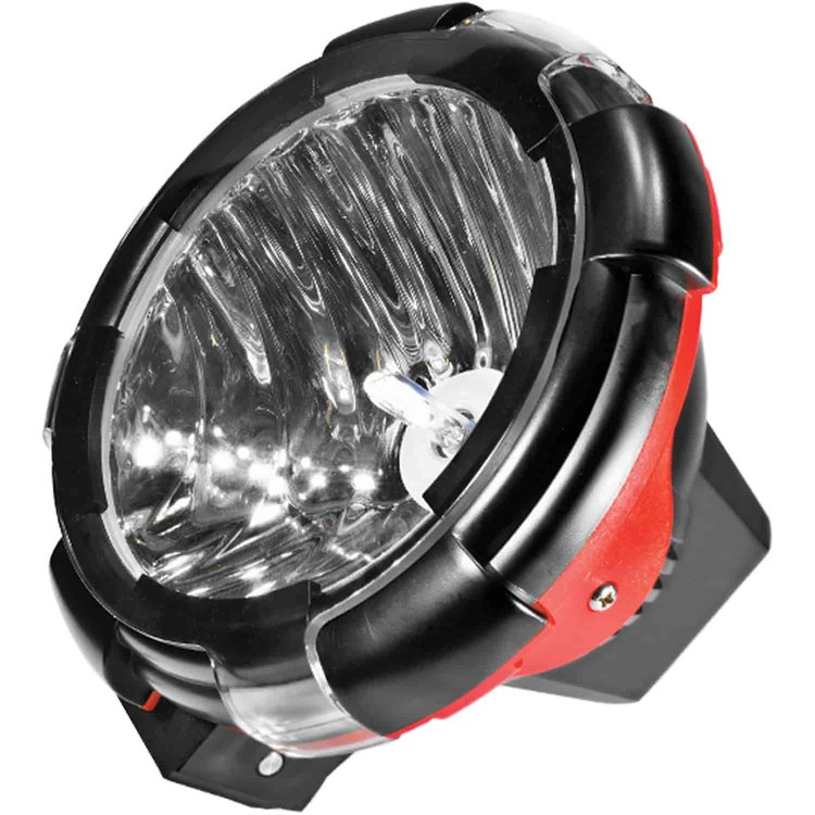 B08 HID Off-Road Light This 9" round light uses a Xenon HID bulb