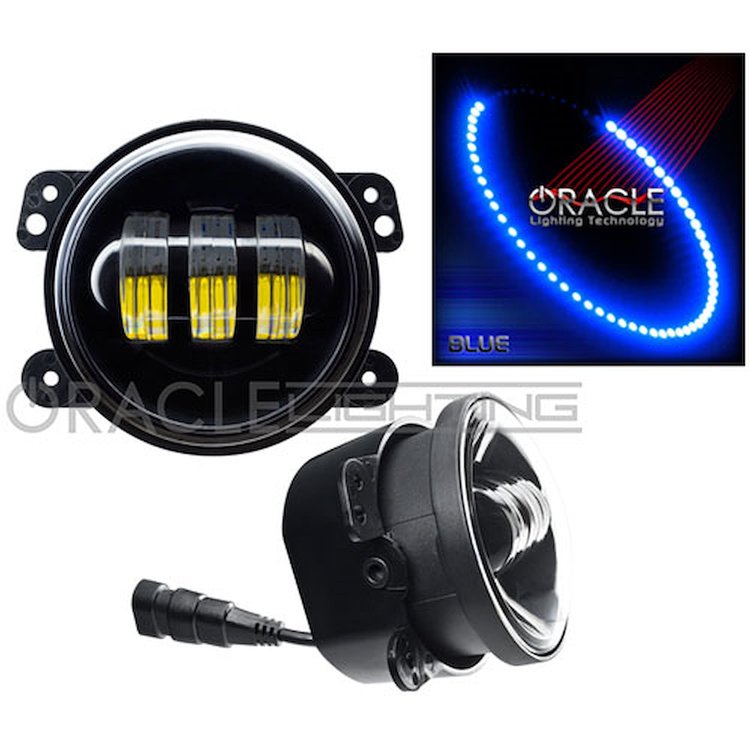 Off-Road LED Fog Lights Blue LED Halo