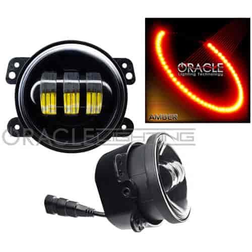 Off-Road LED Fog Lights Amber LED Halo