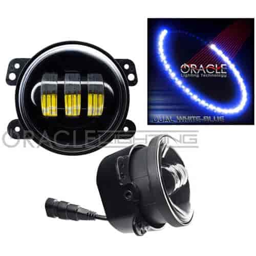 Off-Road LED Fog Lights Blue/White LED Halo