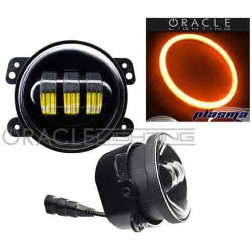 Off-Road LED Fog Lights Amber Plasma Halo