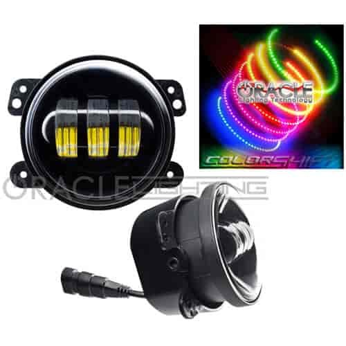 Off-Road LED Fog Lights ColorSHIFT LED Halo