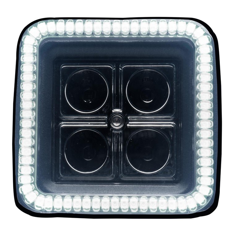 Off Road 3 20W Square Spotlight with Halo