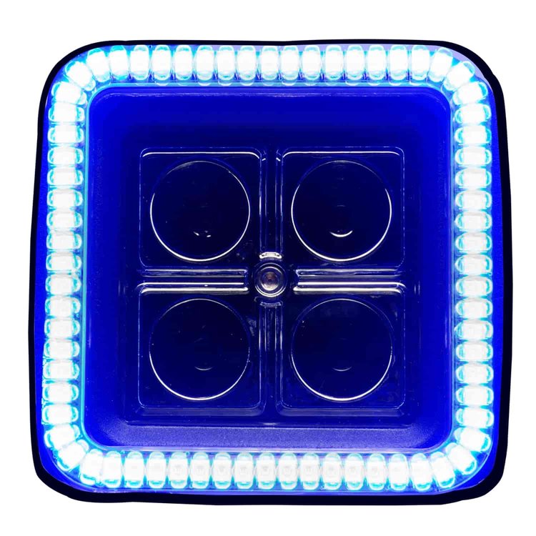 Off Road 3 20W Square Spotlight with Halo