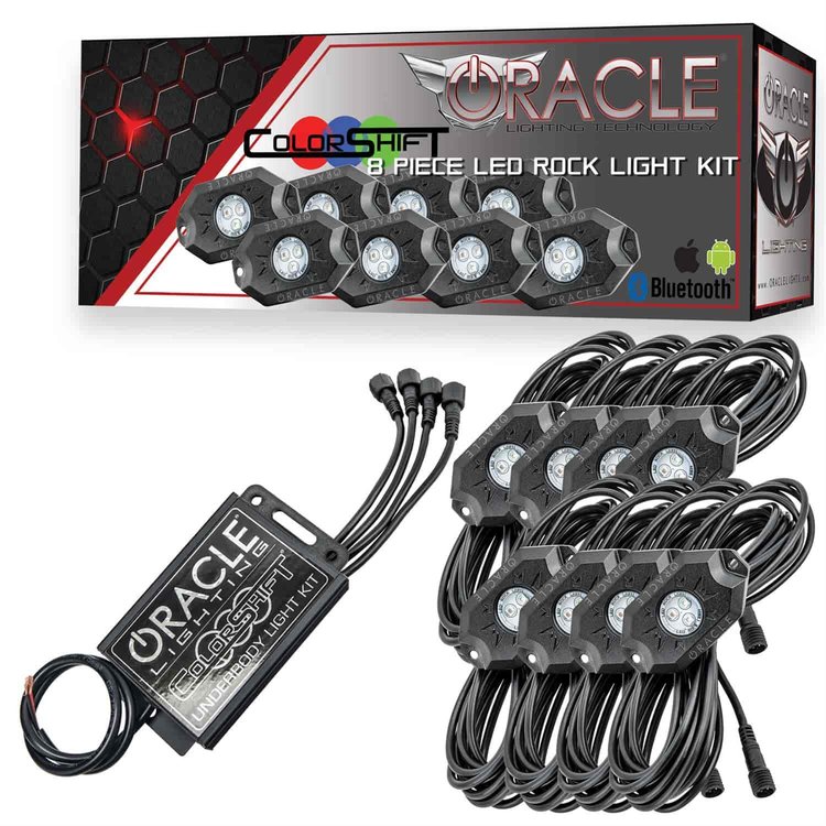 Off-Road Underbody Wheel Well Rock LED Light Kit [ColorSHIFT]