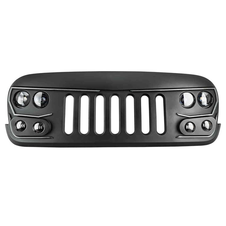 Vector Series LED Grill for 2007-2018 Jeep Wrangler JK