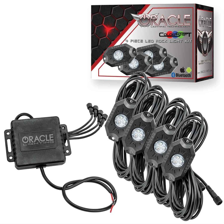 Off-Road Underbody Wheel Well Rock LED Light Kit [ColorSHIFT]