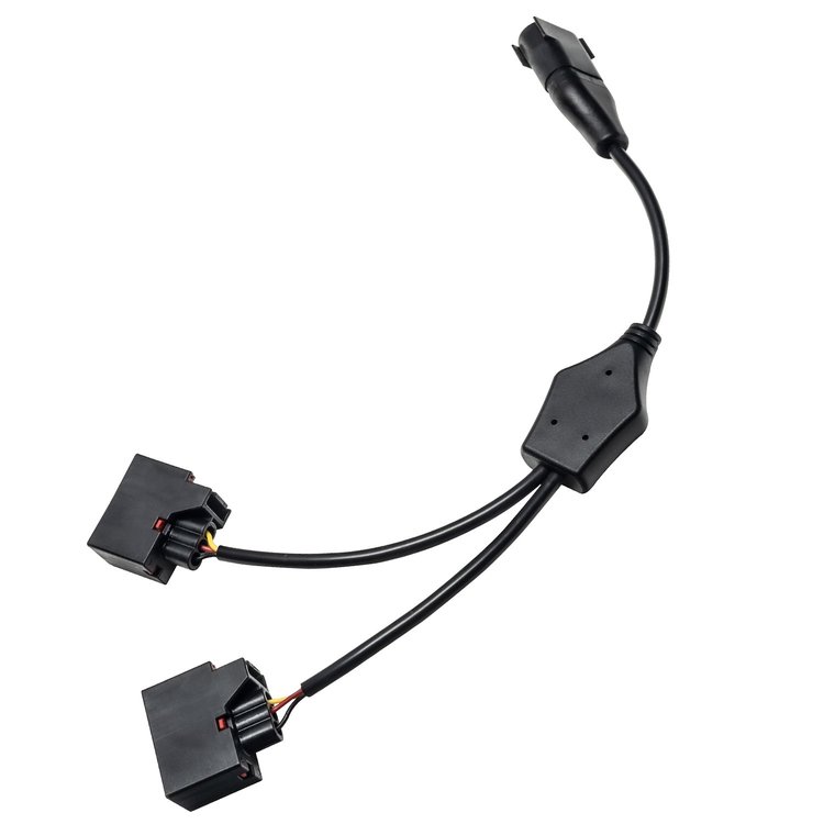 Switchback Turn Signal Y-Splitter Adapter For 2007-2018 Jeep Wrangler JK