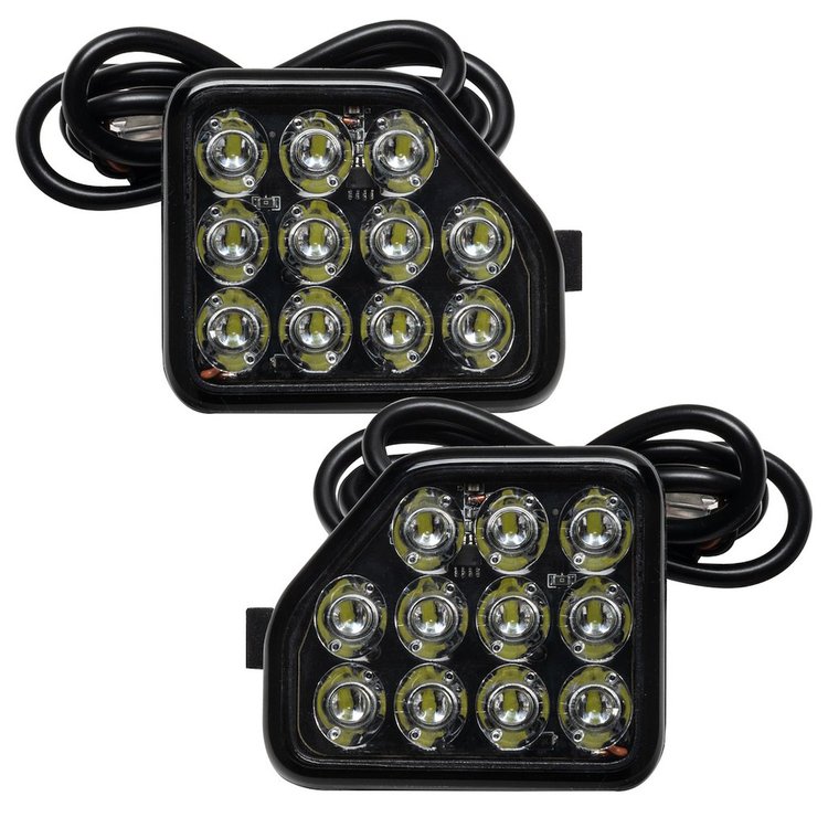 Rear Bumper LED Reverse Lights Jeep Wrangler JL