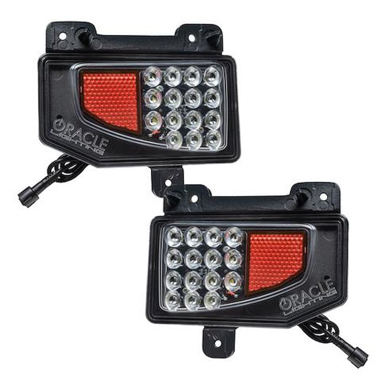 Rear Bumper LED Reverse Lights Jeep Gladiator JT