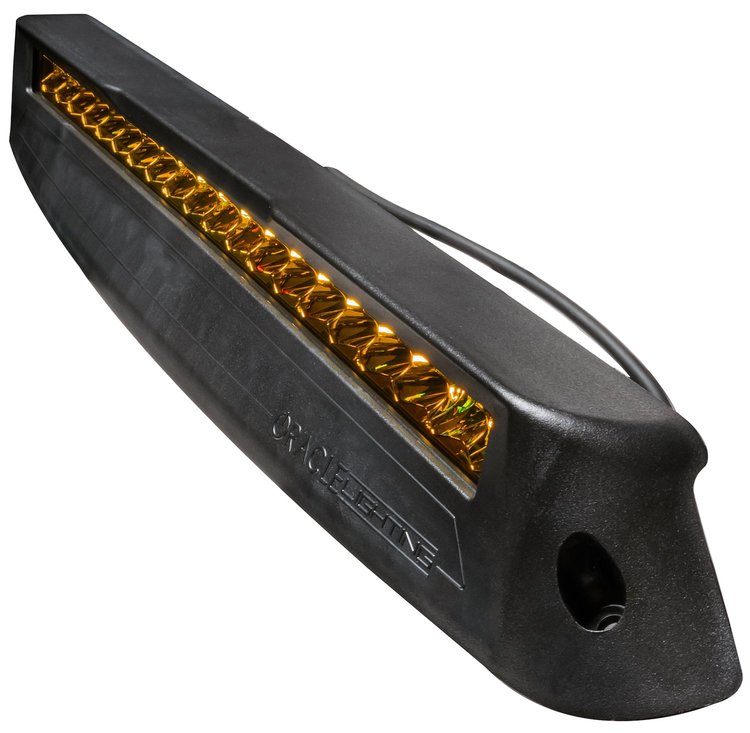 Flush Mount Front Bumper LED Light Bar System Fits Select Ram 1500 Rebel/TRX [Amber]