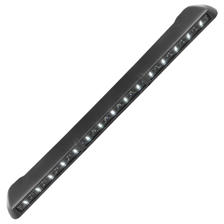 Integrated Windshield Roof LED Light Bar for Gen 6 Ford Bronco [Carbonized Grey]