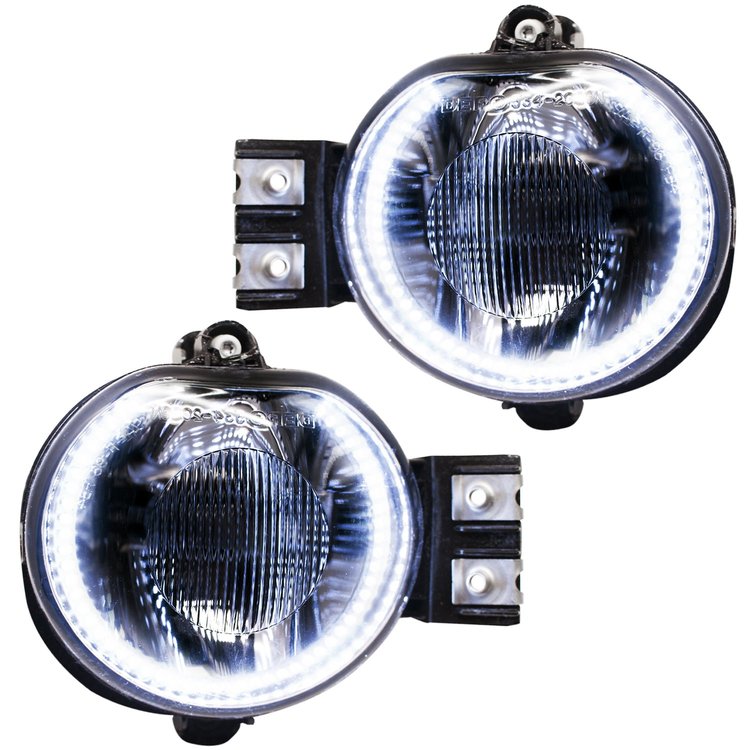 LED HALO Fog Light Assembly Comes with preinstalled white LED Halos