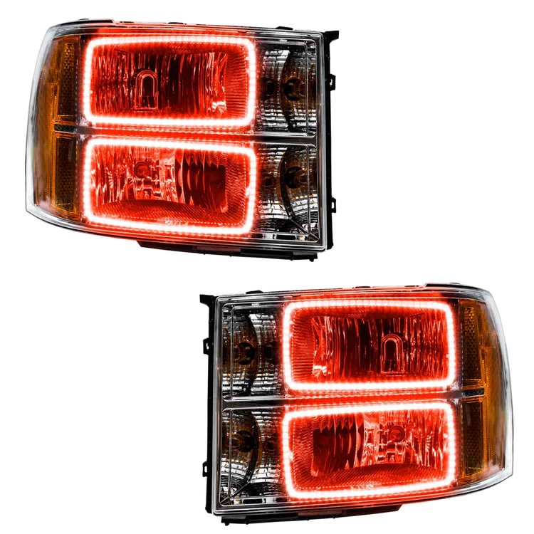 2007 2013 GMC Sierra ALL SMD HL Square Ring Design