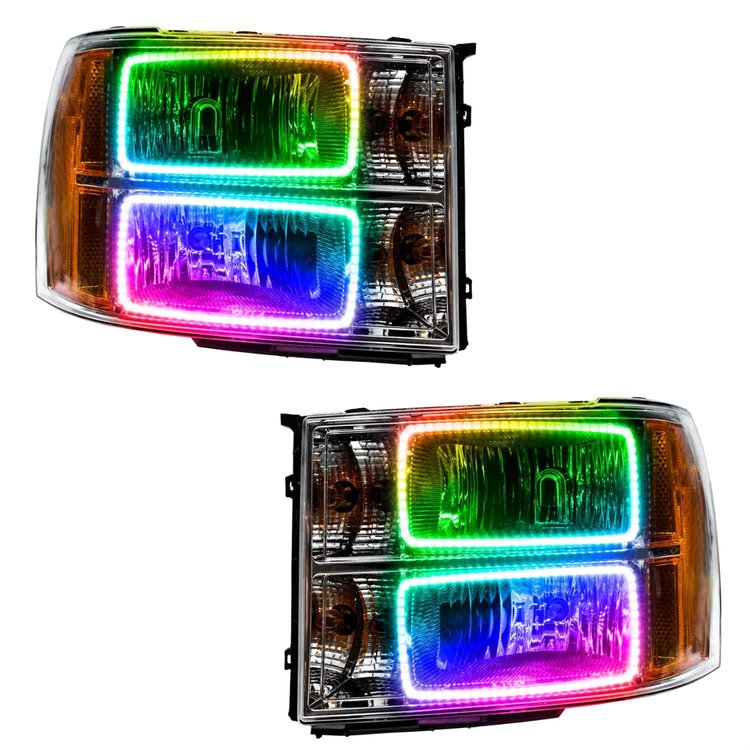 2007 2013 GMC Sierra ALL SMD HL Square Ring Design